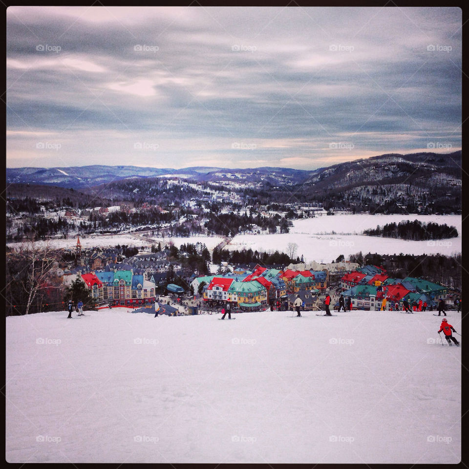 Captured with iPhone 5 . Mont Tremblant Canada.
