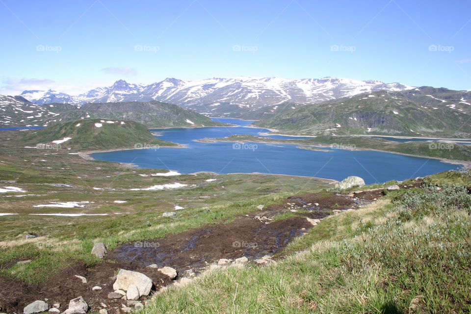 View on the way Bitihorn