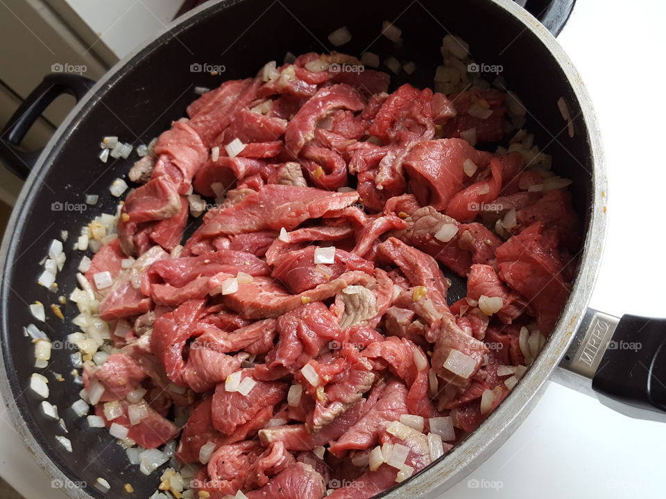 beef and onion