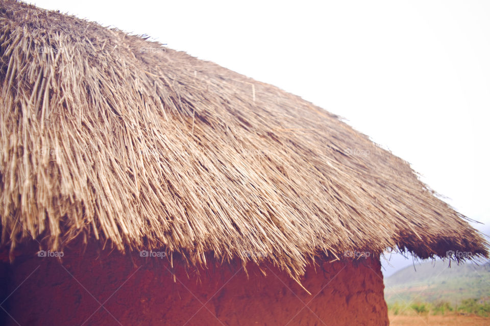 thatched roof
