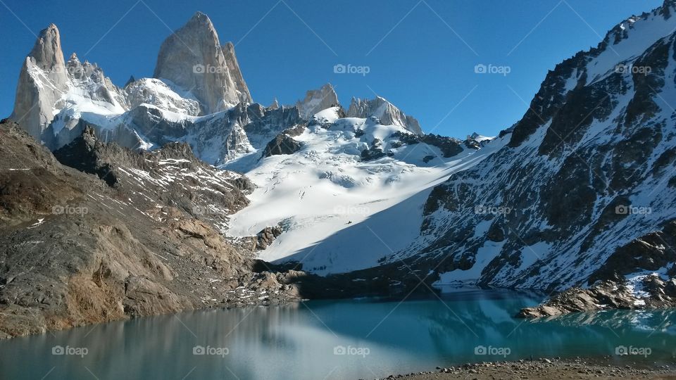 Mount Fitzroy - Patagonia. Photo taken over a trek in April 2015