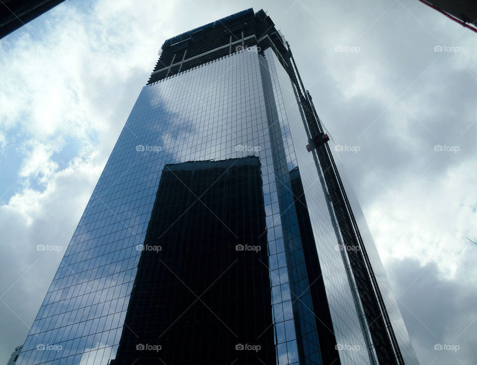 glasses buildings apple skyscraper by strddyeddy