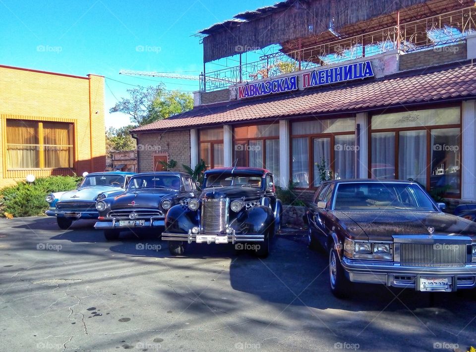 old cars старые автомобили