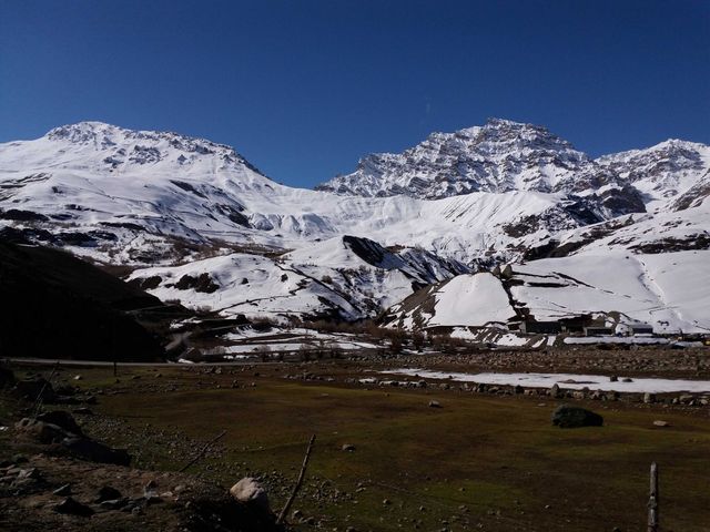 Drass Ladakh India the second coldest inhabitant place in world temperature during winter remain -40