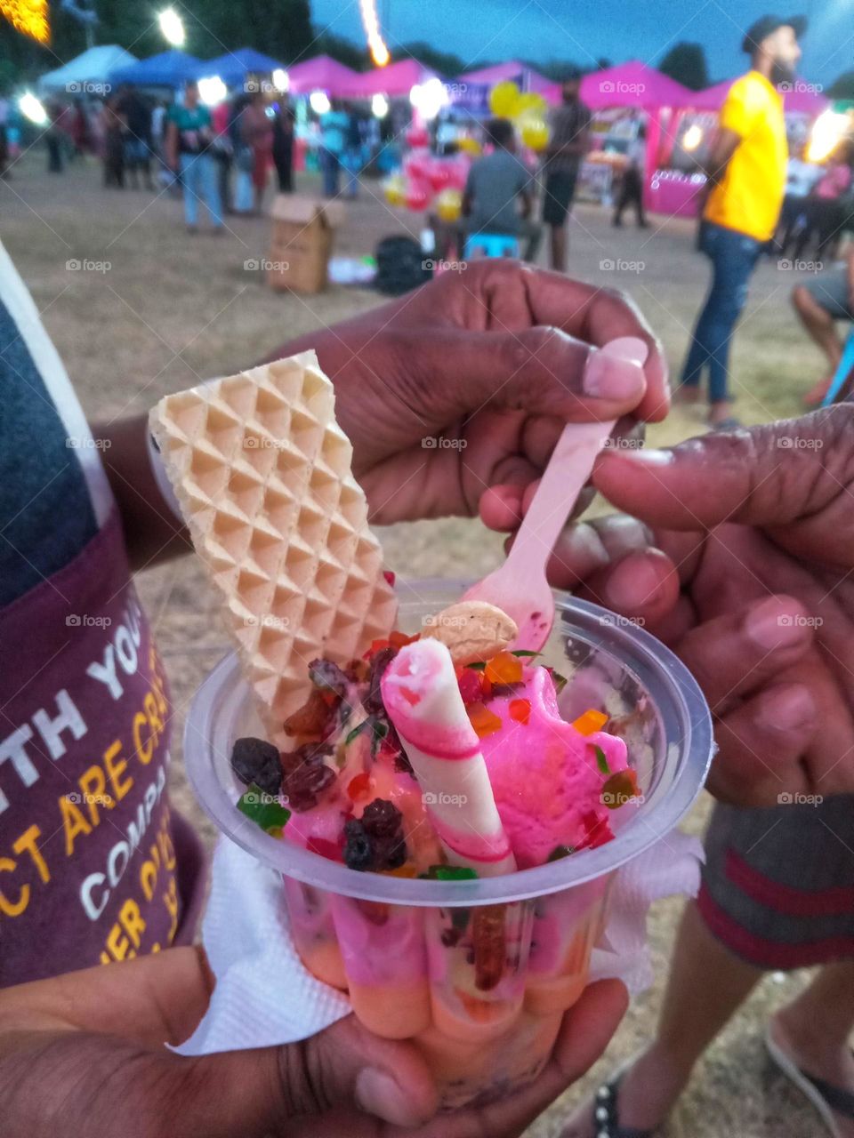 ice cream ..................