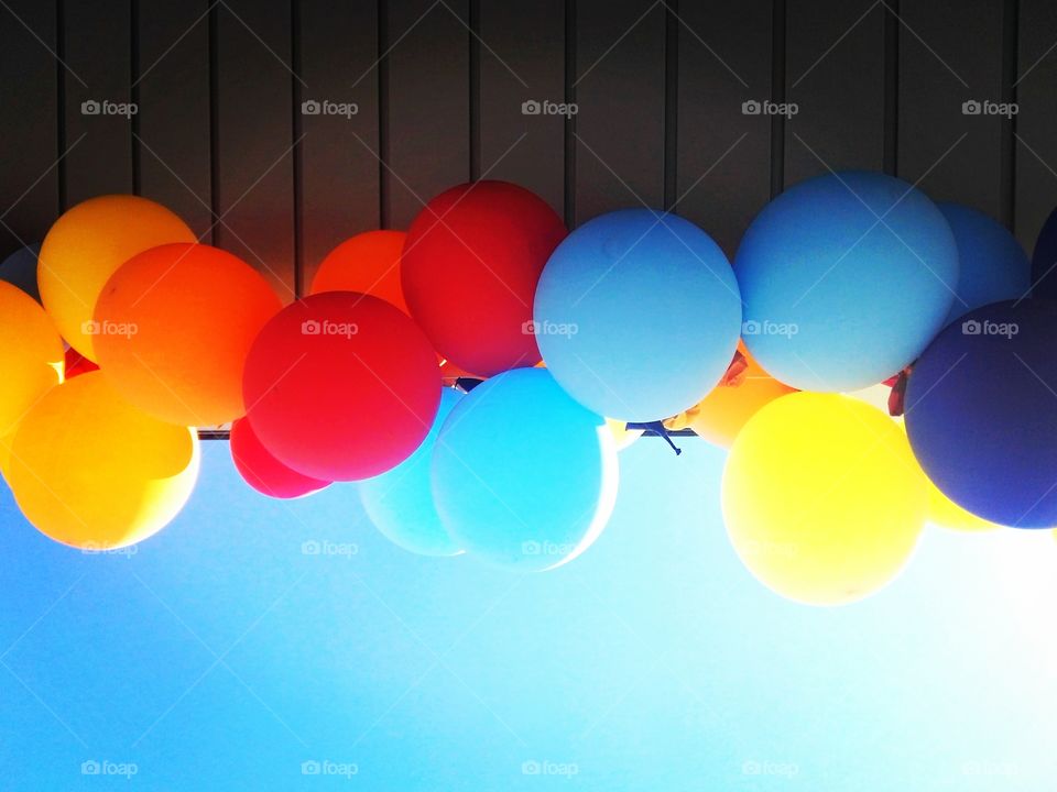 colorful balloons