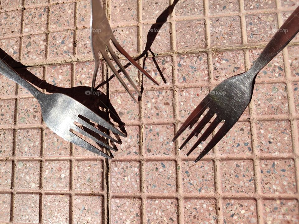 Forks, cutlery