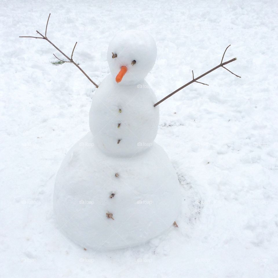 My dear little snowman 