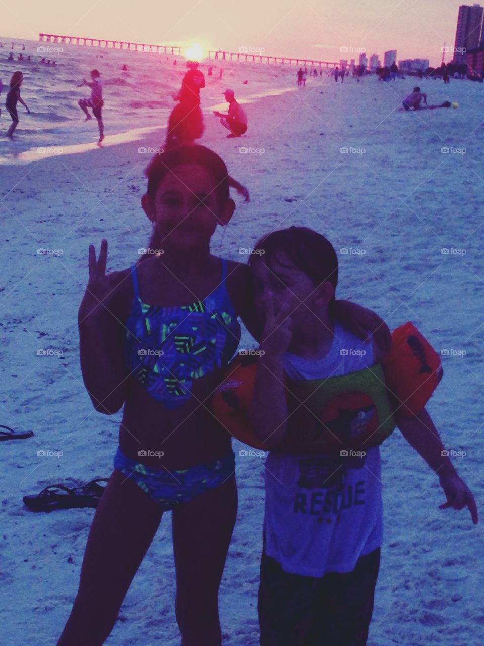 Beach, Water, People, Seashore, Ocean