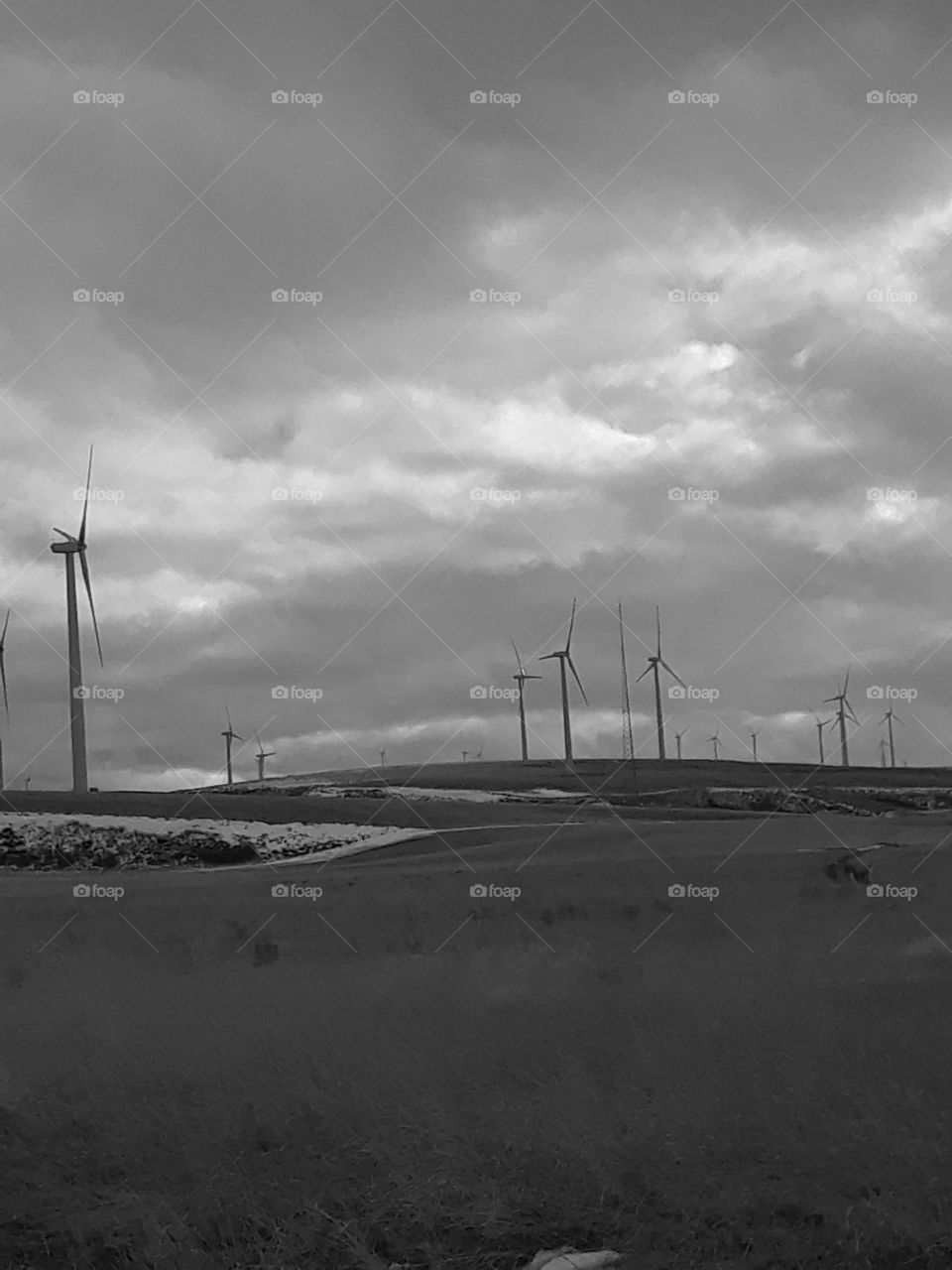 windmills in Southeast Idaho