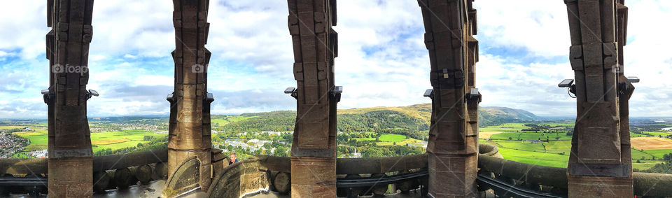 The Crown of the Wallace Monument 