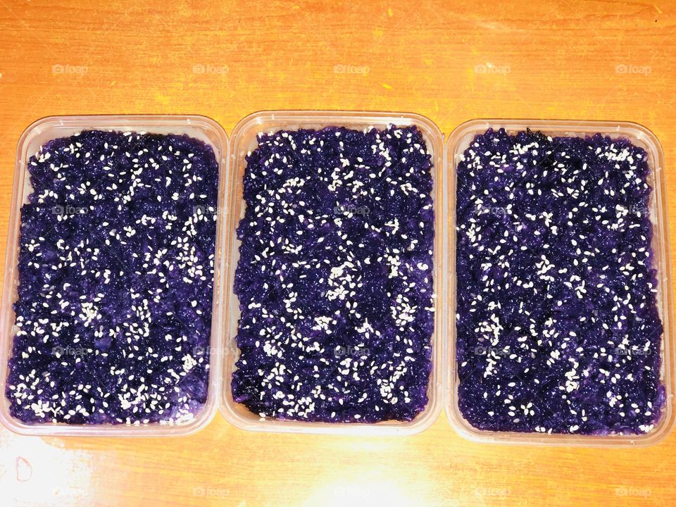 Purple Rice Cake #Suman😋