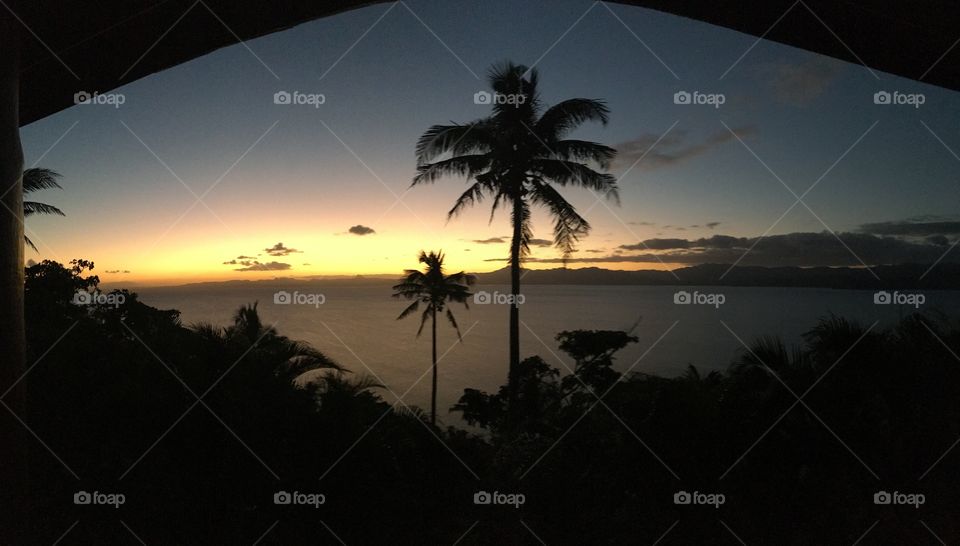 Fiji Sunset 
Savusavu, Fiji