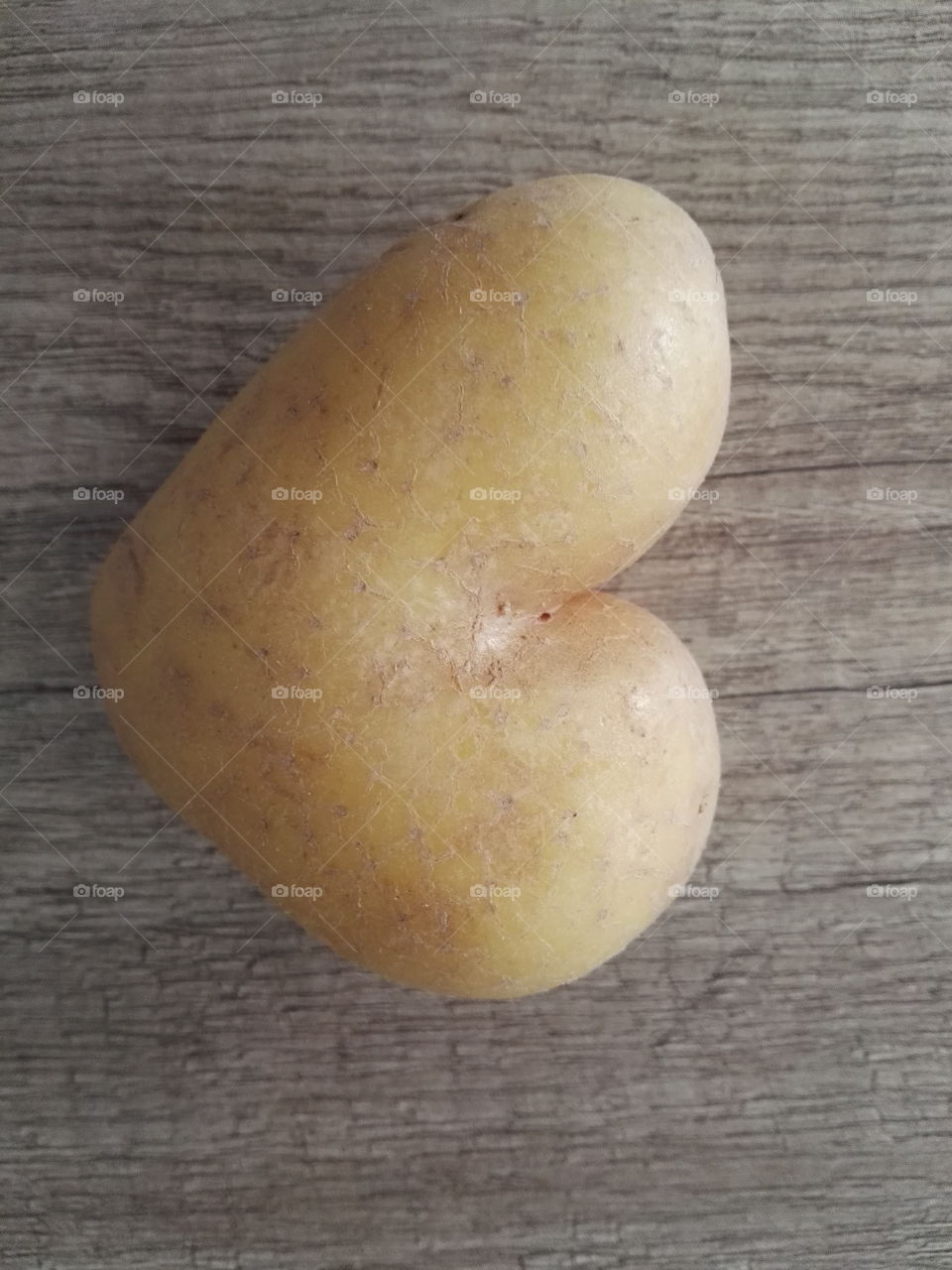 heart shape potato