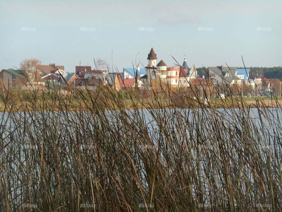 Water, No Person, Sky, Grass, Outdoors