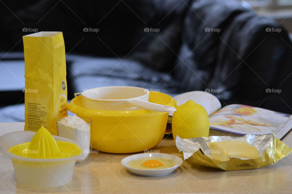 yellow in the kitchen