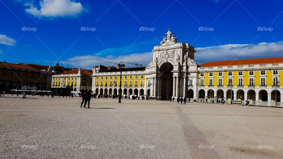 A lisbon square