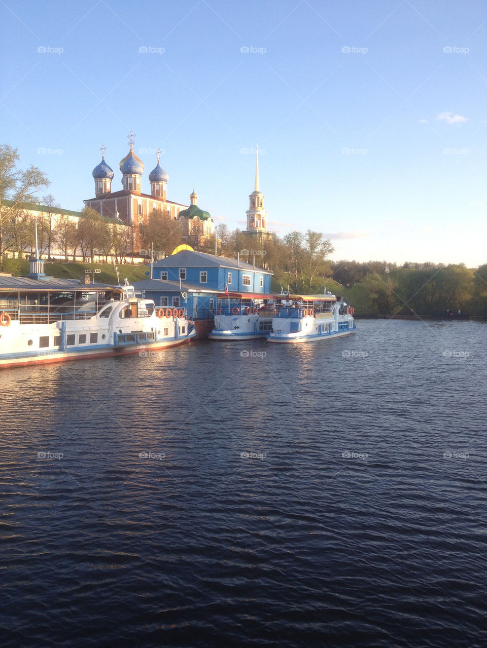 nature church view ships by penguincody