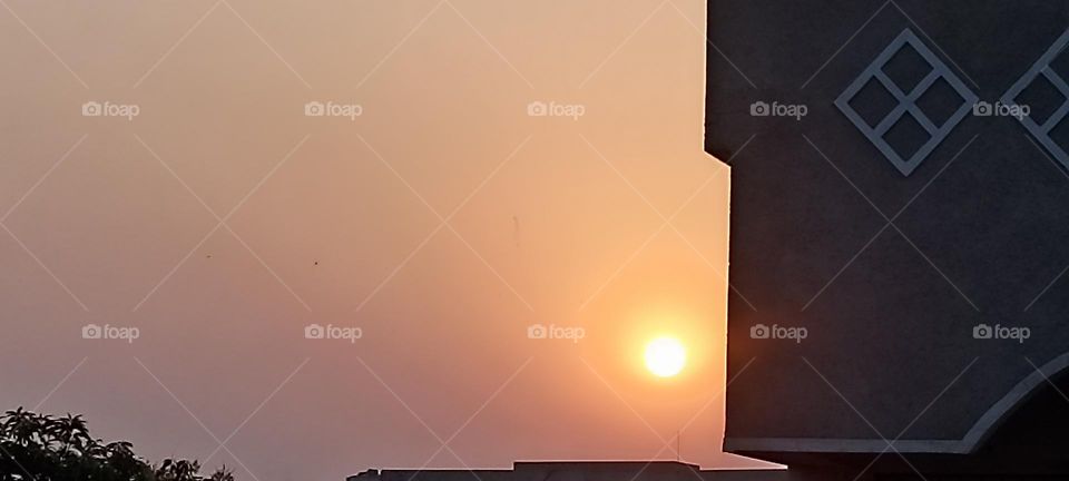 bold colors complement the sun and sky perfectly matched