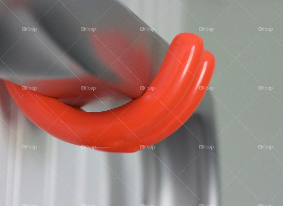 Orange Color Story -plastic-coated utility hooks