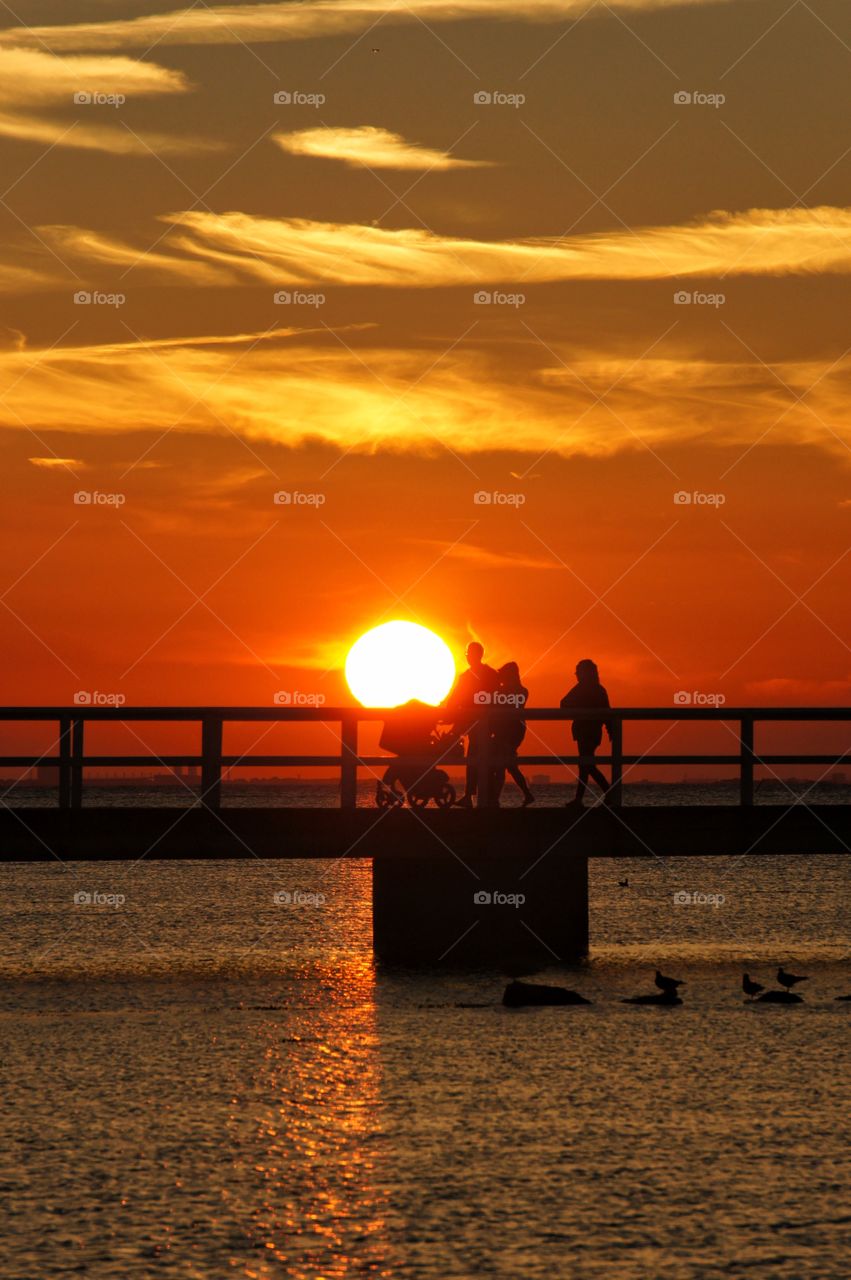 Walking the jetty