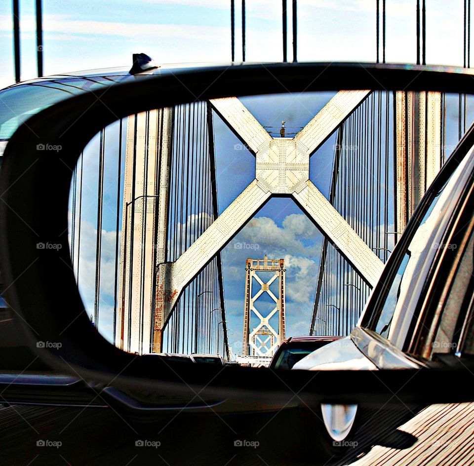 rear view suspension bridge