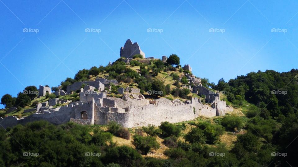 French nature castle