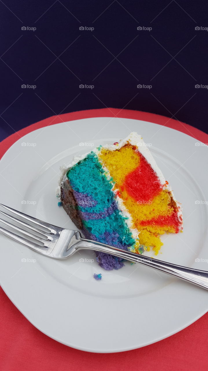 Rainbow Cake