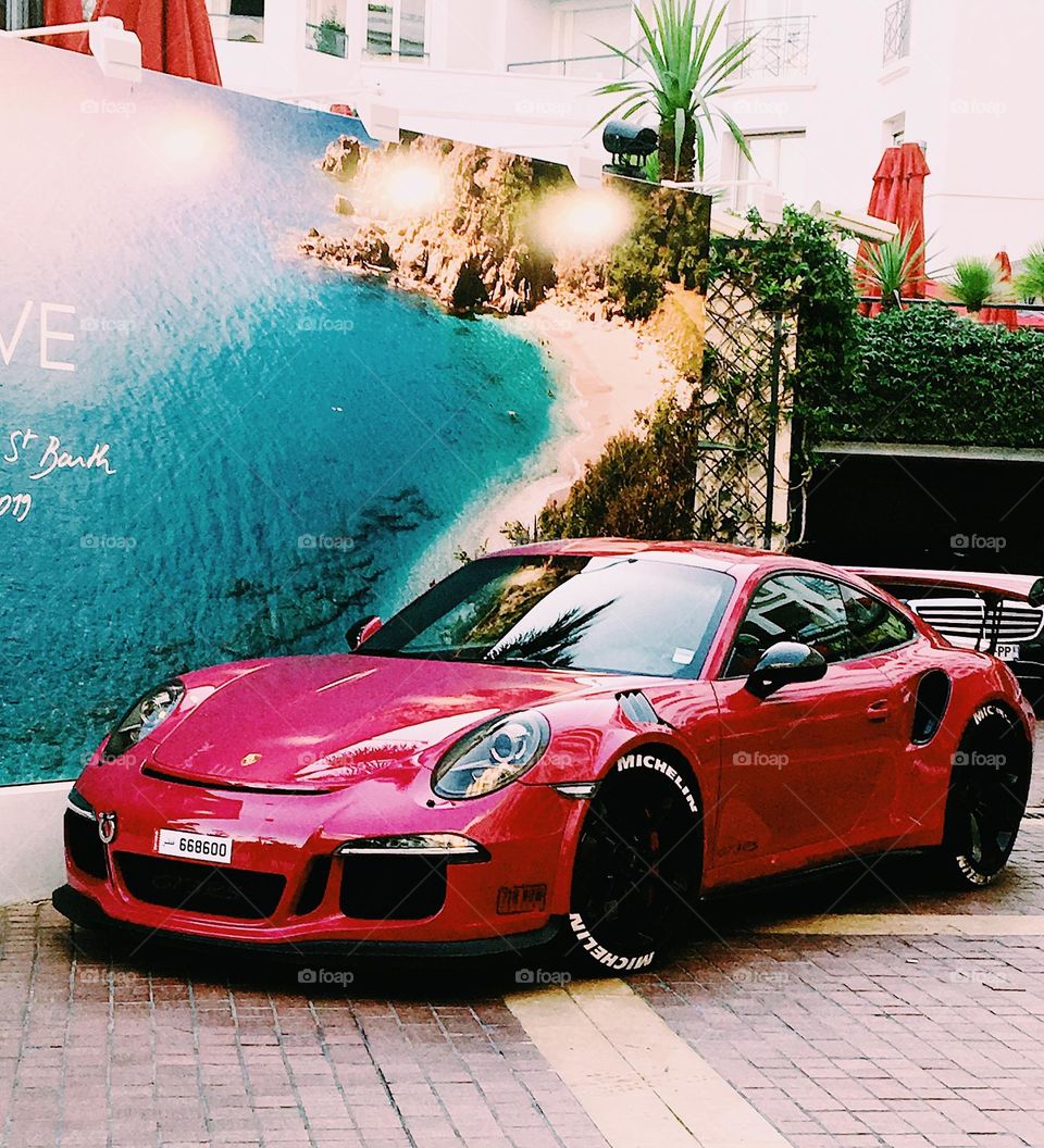 Porsche sport car