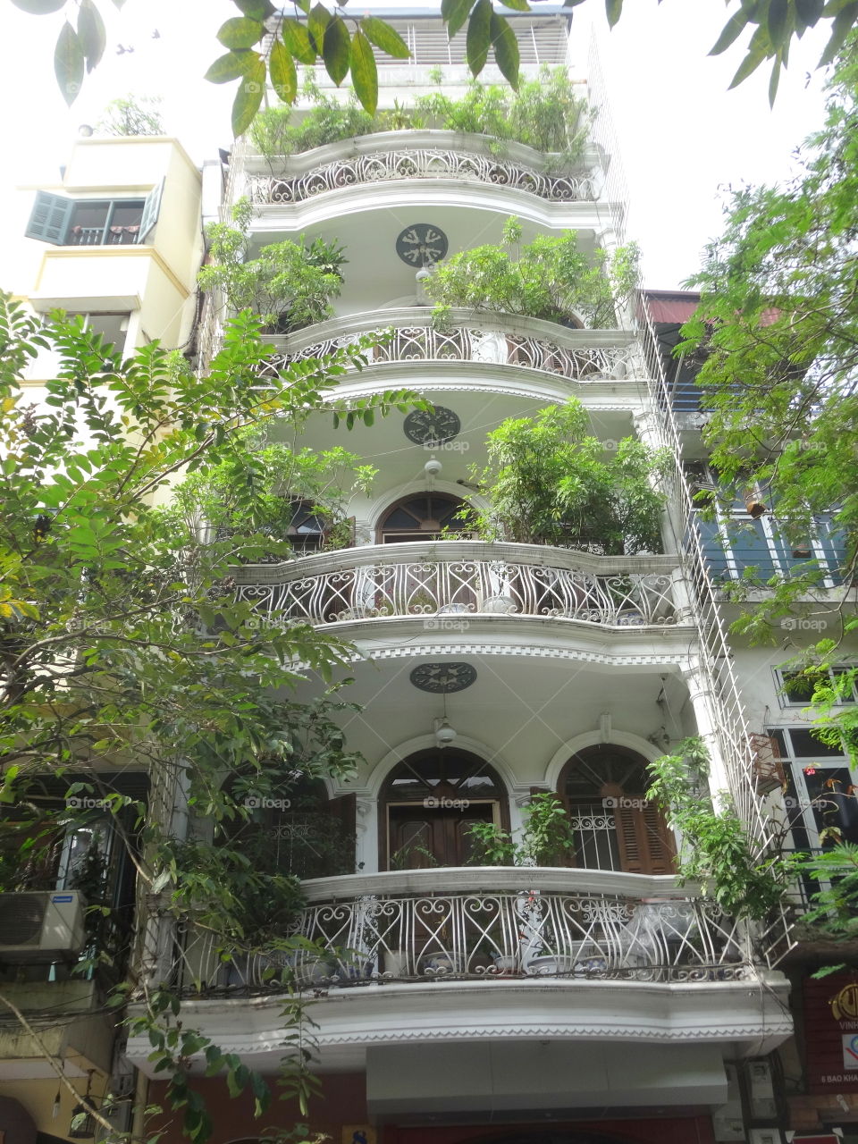 nice building in Hanoi Vietnam