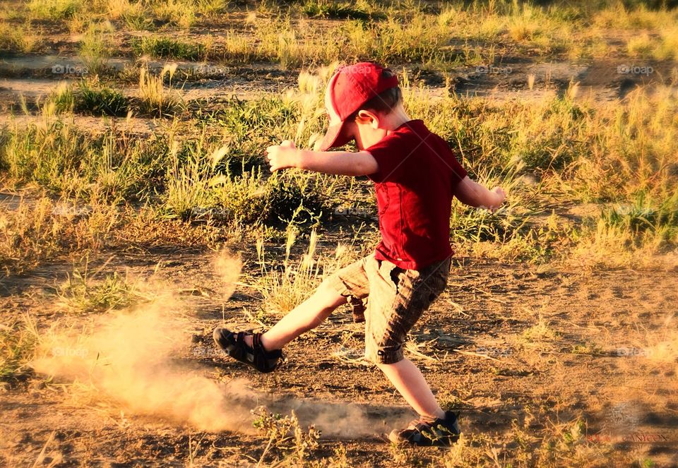 If there’s dirt, kids will play in it 