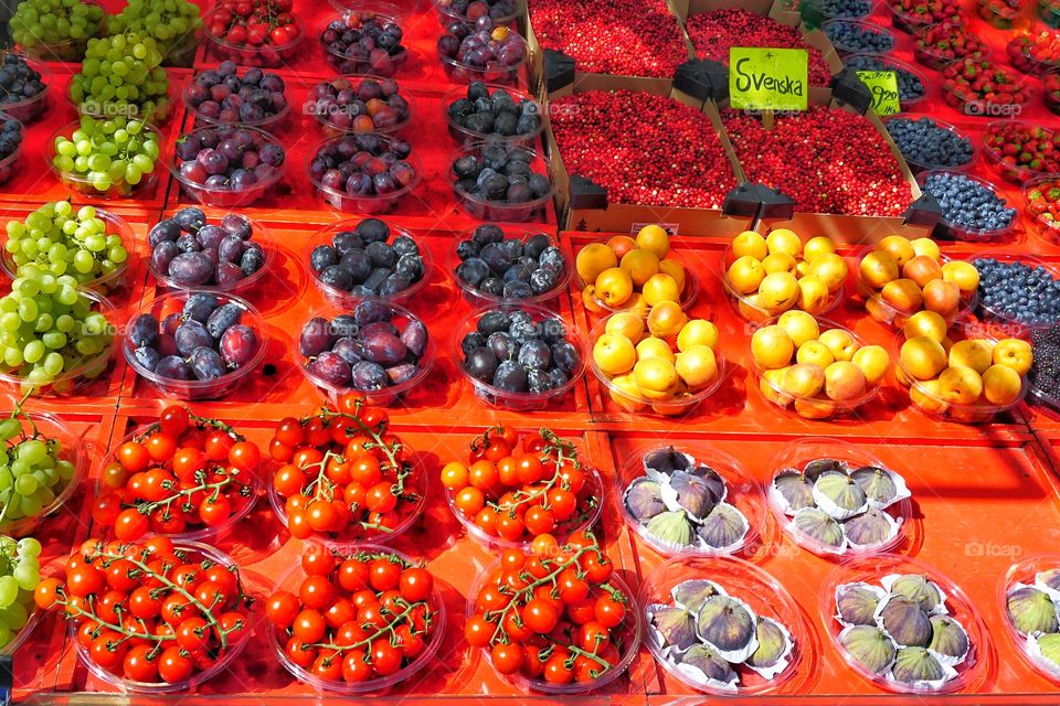 Fresh Fruit Stall