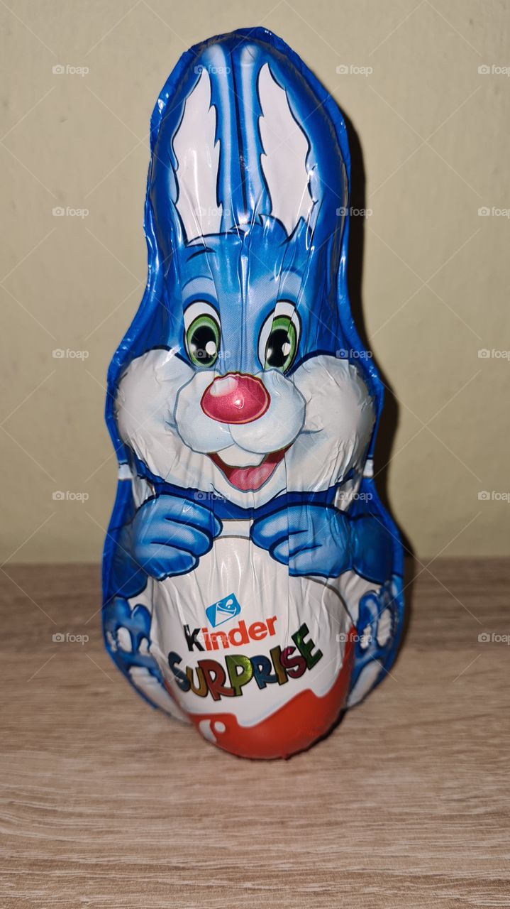 The Easter bunny from kinder surprise
