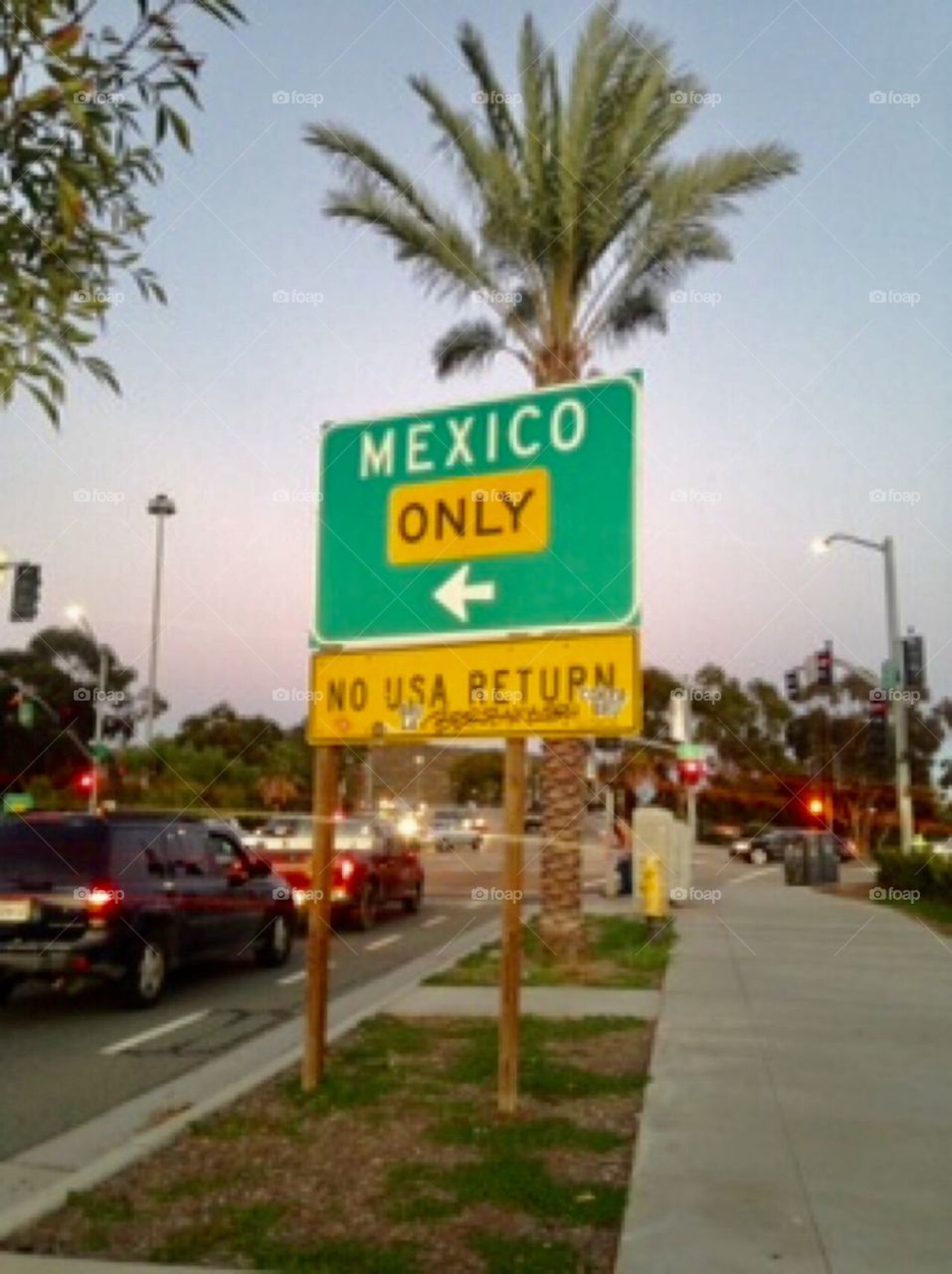 Close to the Mexican Border 