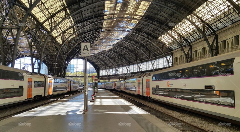 Barcelona railway station