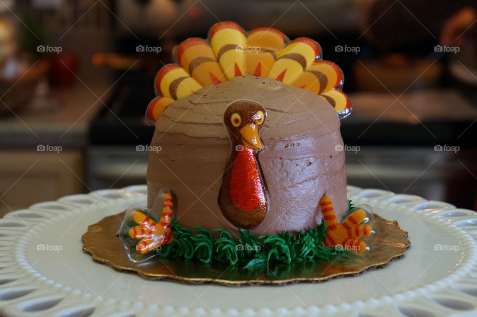 Thanksgiving cake