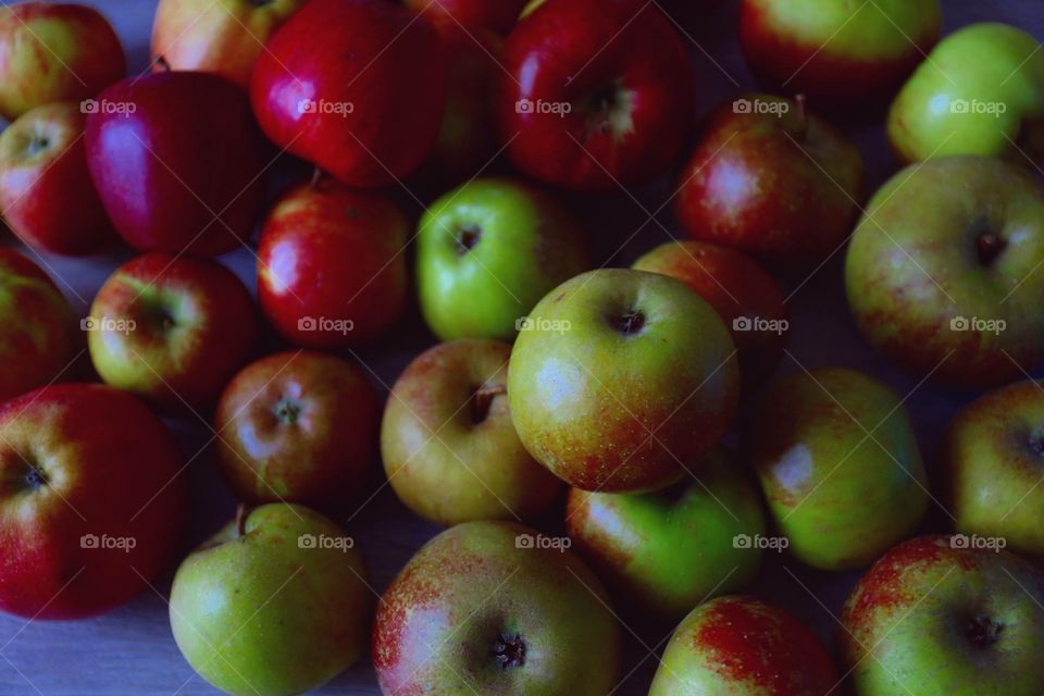 Color of Apples. Be healthy for everyday, healthy food healthy life 