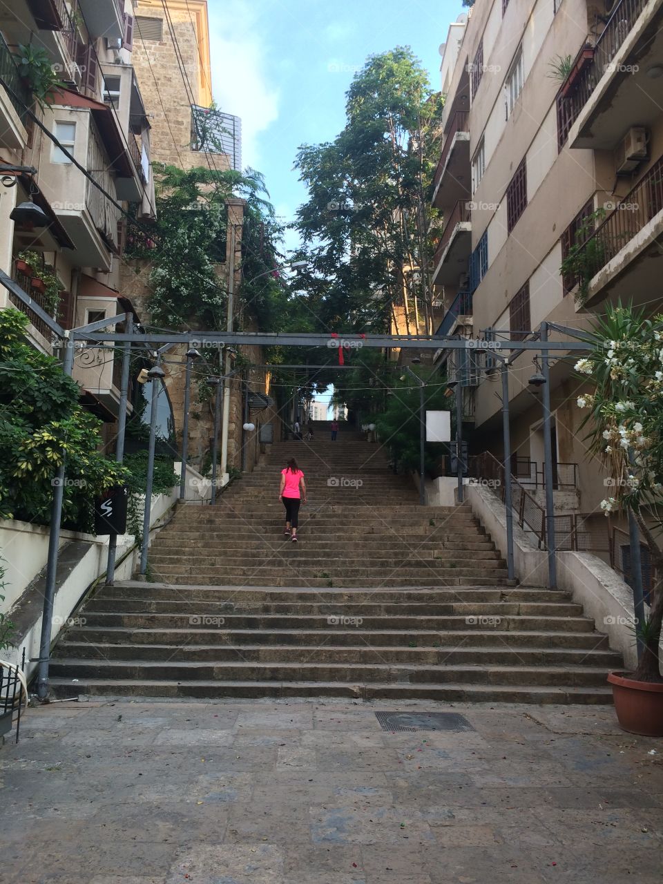 Beirut stairs