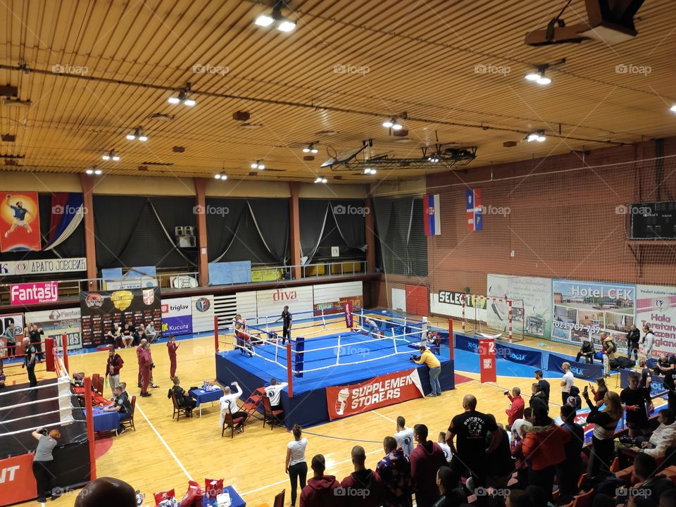 Vrbas sports hall kick boxing national  championship
