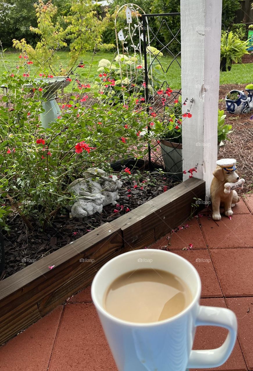 Coffee in the Garden