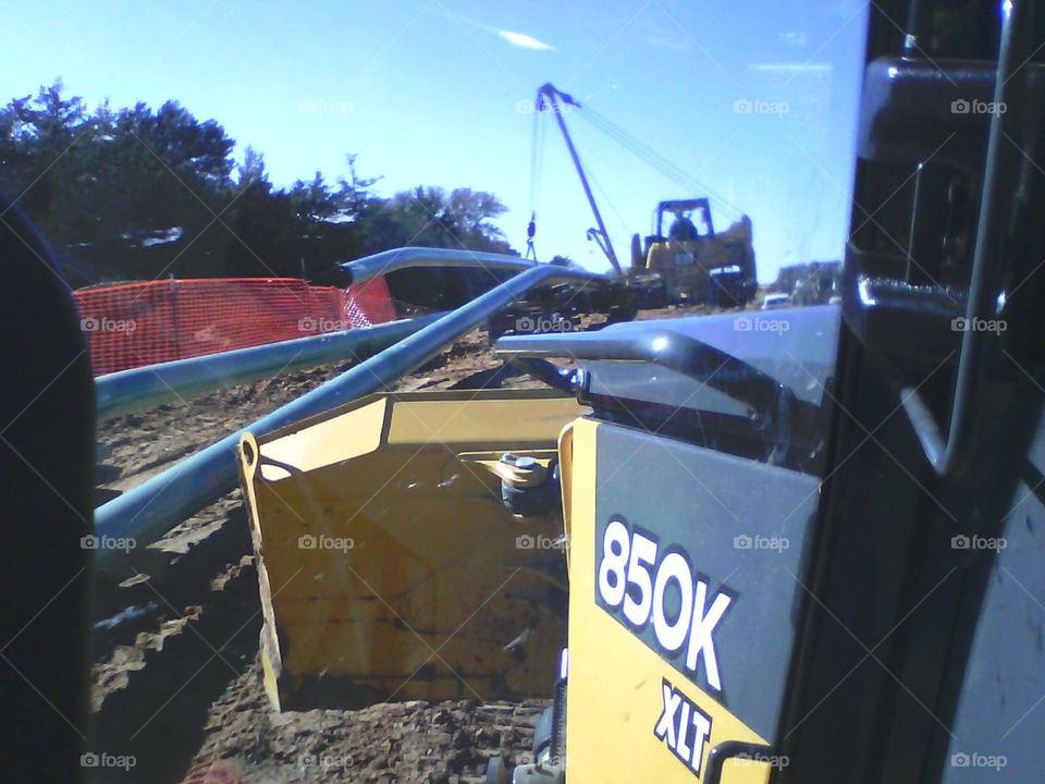 Running my John Deere