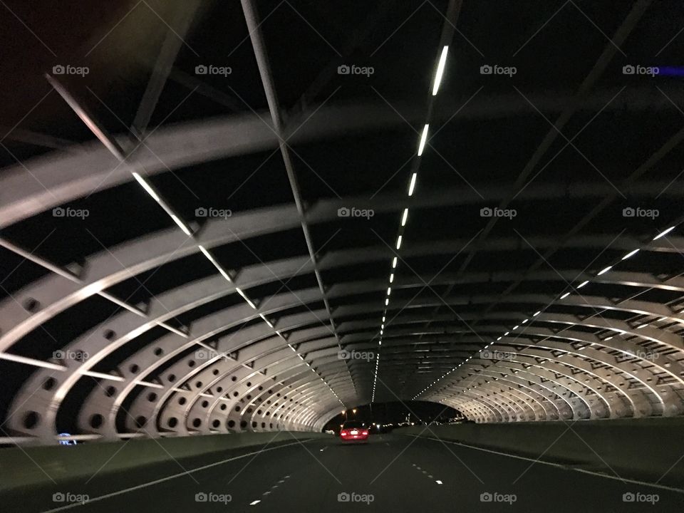 "Tunnel", Citylink Tollway, Melbourne, Victoria, Australia
