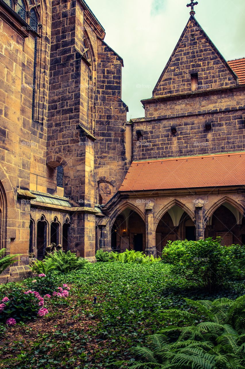 Meissen cathedral cloister