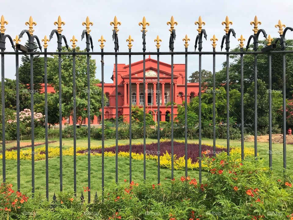 High court building in Bengaluru, Karnataka, India 