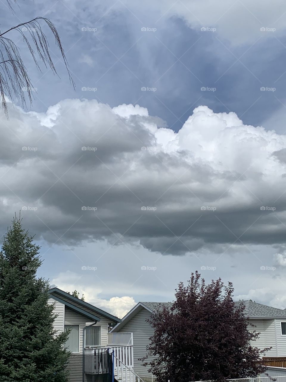 Storm clouds rolling in 