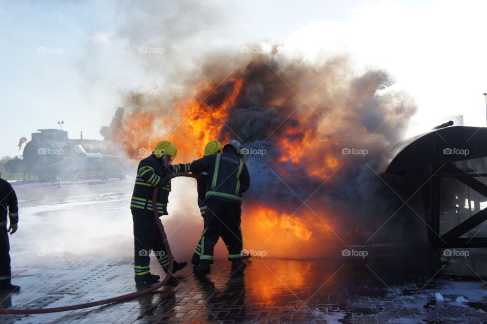 Fire training 