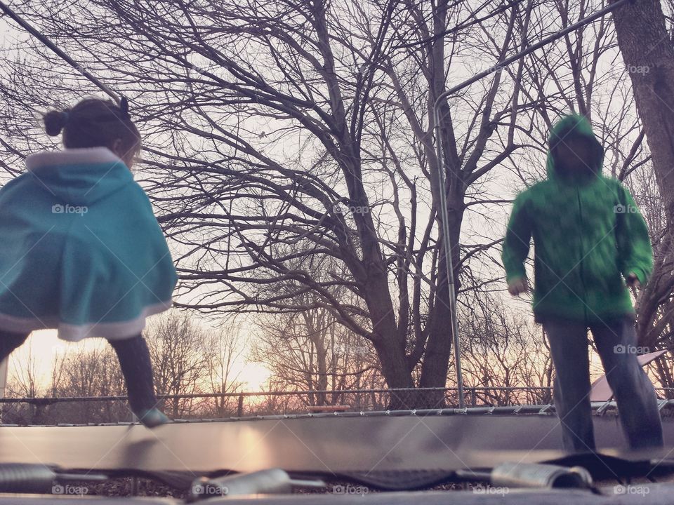 Trampoline Fun