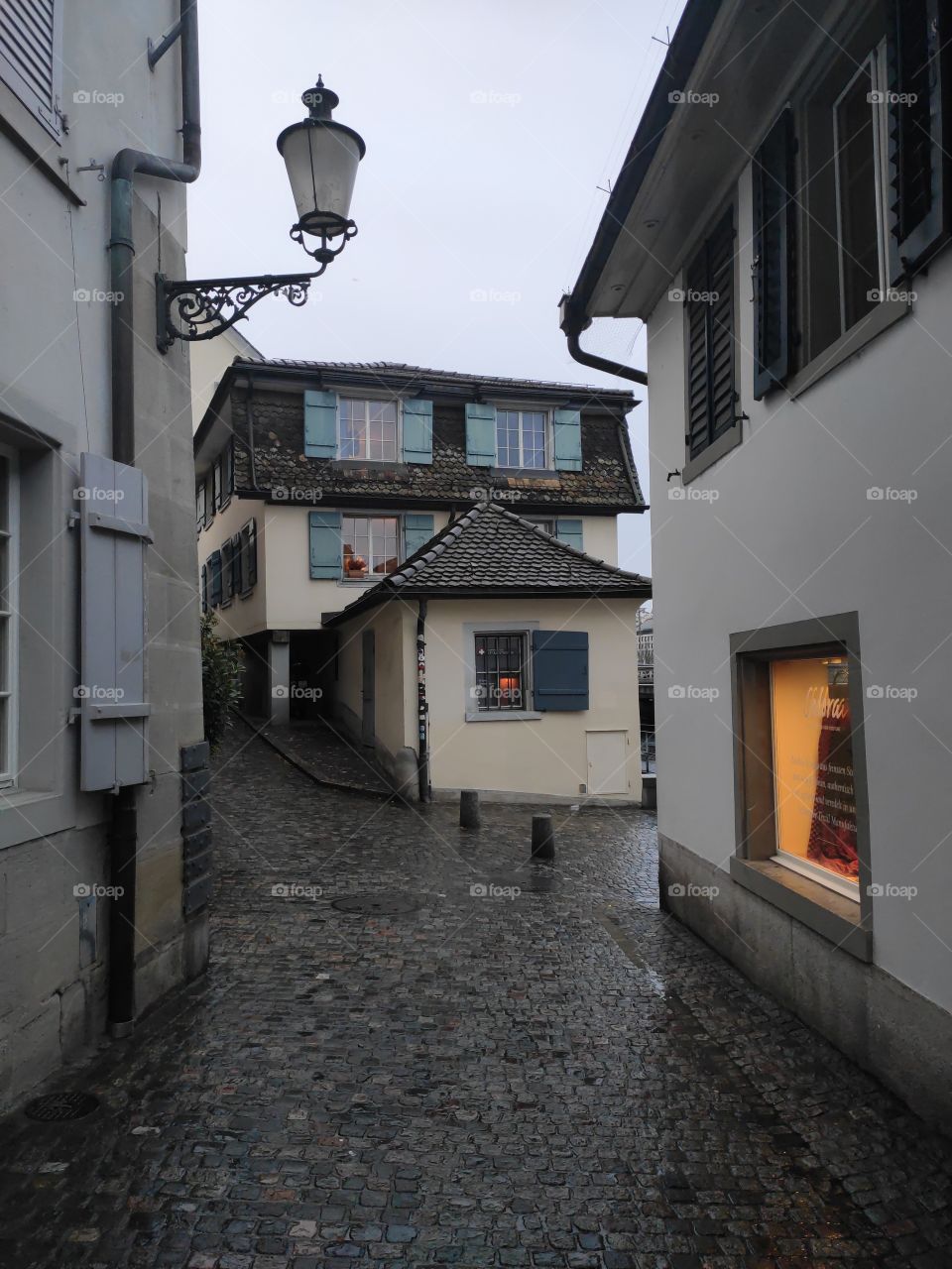 Zurich Switzerland scenery from the old city