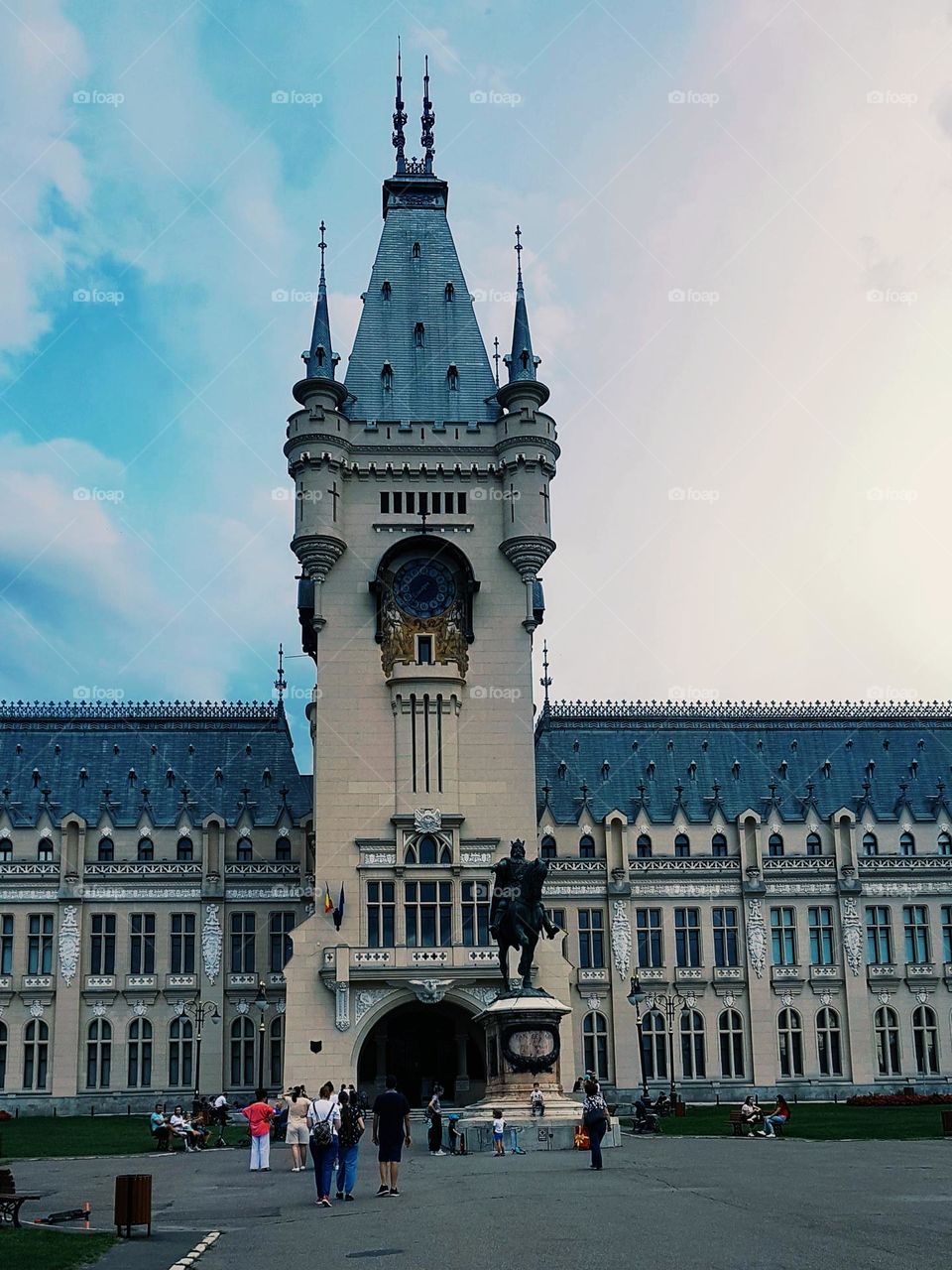 the palace of culture from iasi