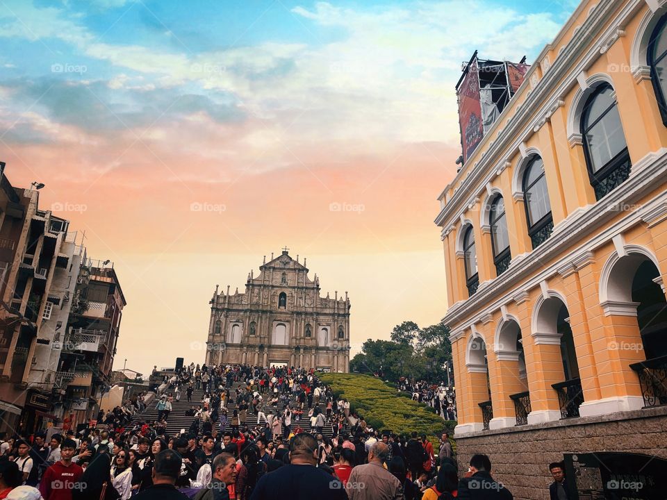 Ruins of Saint Paul’s,Macau 